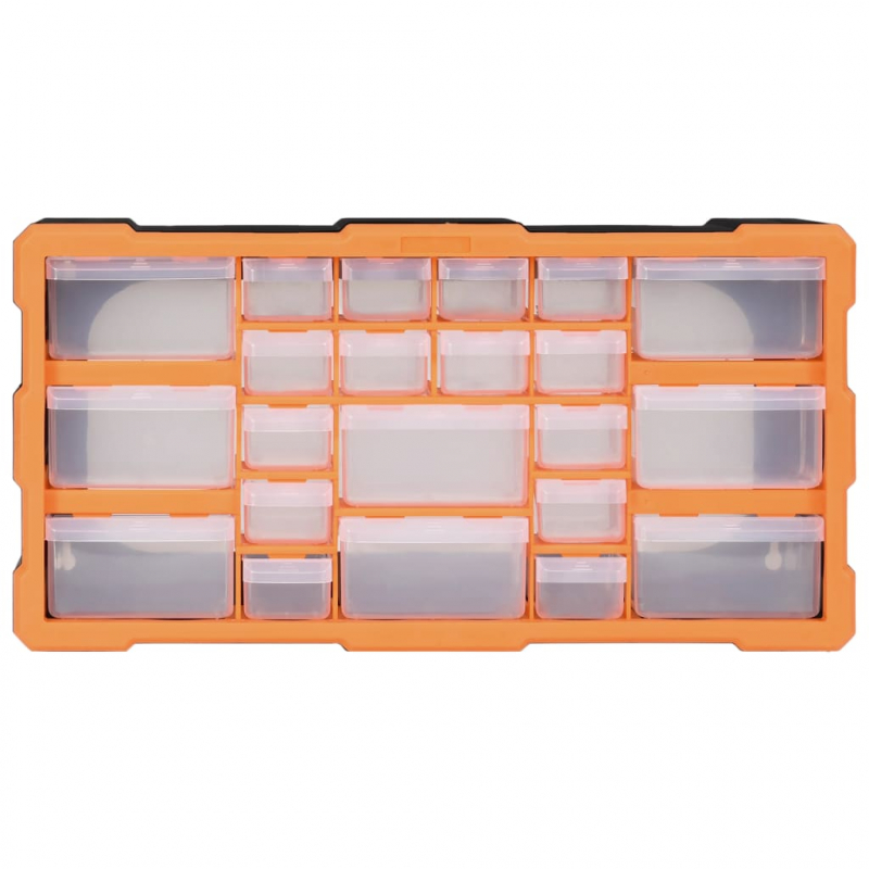 Multi-Schubladen-Organizer mit 22 Schubladen 49x16x25,5 cm