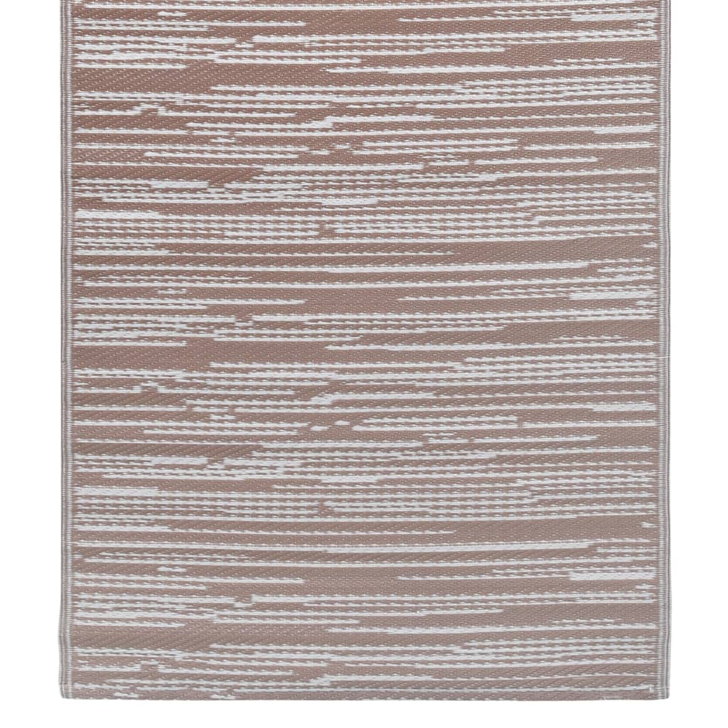 Outdoor-Teppich ARAKIL Braun 190x290 cm PP