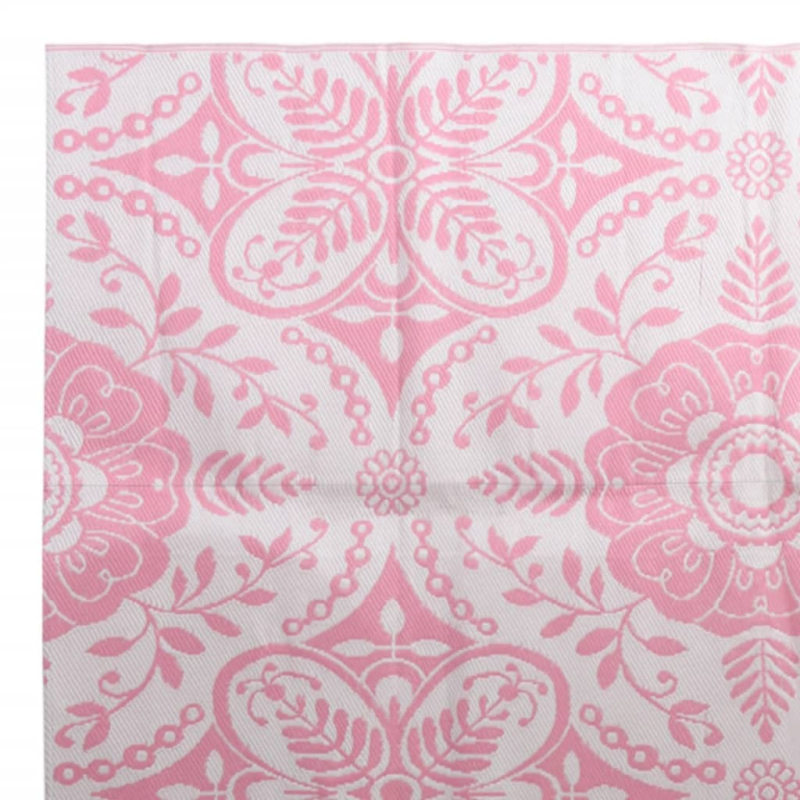 Outdoor-Teppich ARAKIL Rosa 190x290 cm PP
