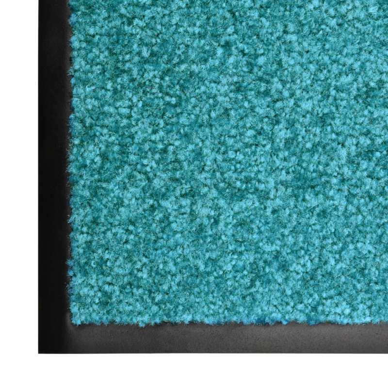 Fußmatte Waschbar Cyan 40x60 cm
