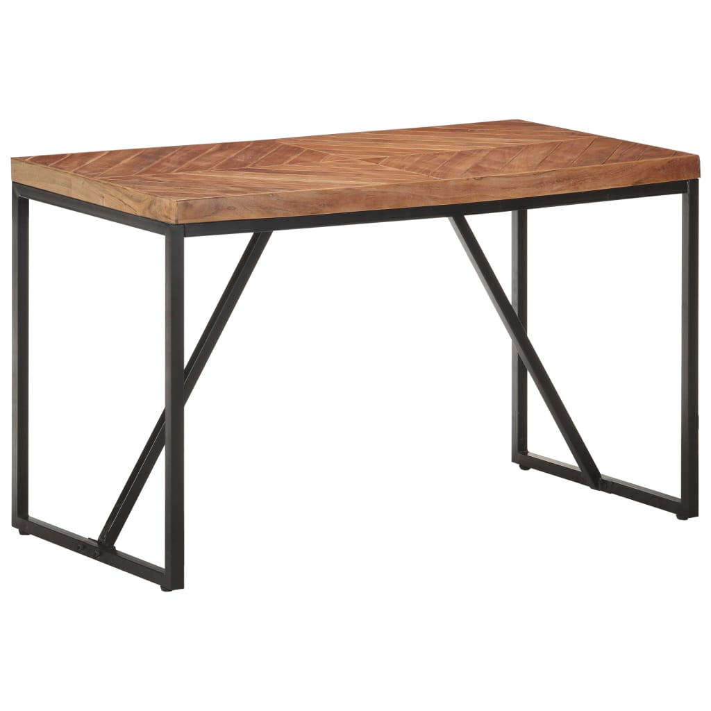 Esstisch 120x60x76 cm Massivholz Akazie und Mango