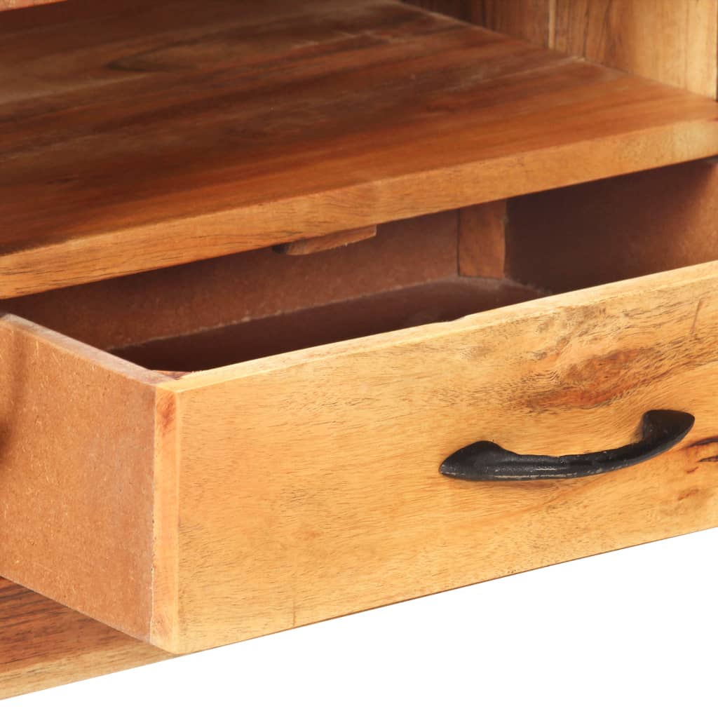 TV-Schrank 116x30x40 cm Massivholz Akazie