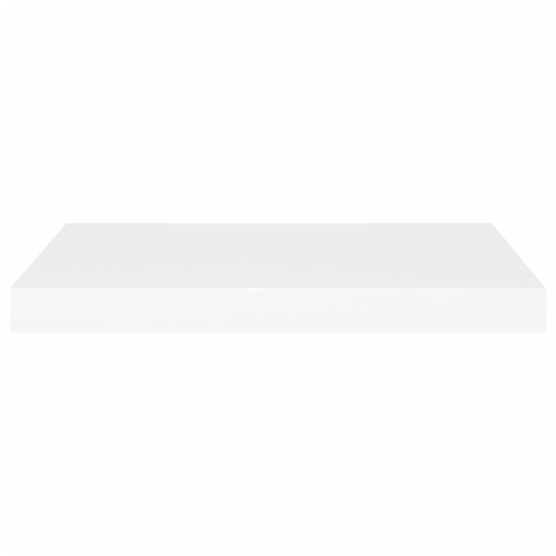 Schweberegale 4 Stk. Weiß 60x23,5x3,8 cm MDF