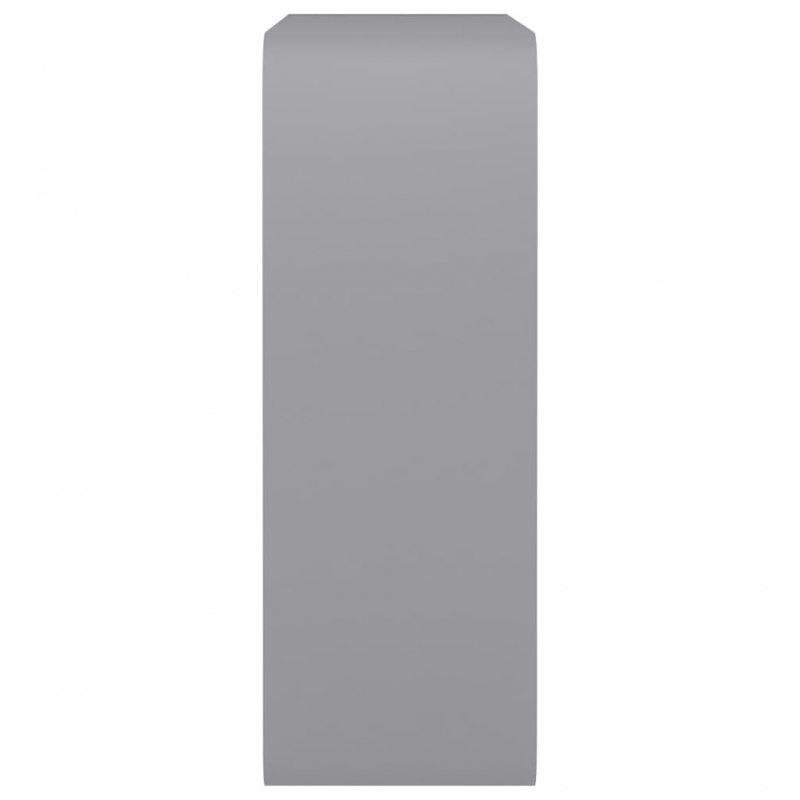 Würfelregale 3 Stk. Grau MDF