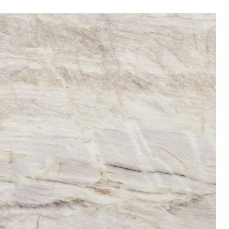 PVC-Fliesen Selbstklebend 55 Stk. 5,11 m² Beige