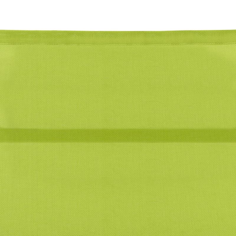 Sonnenliege Textilene und Aluminium Grün