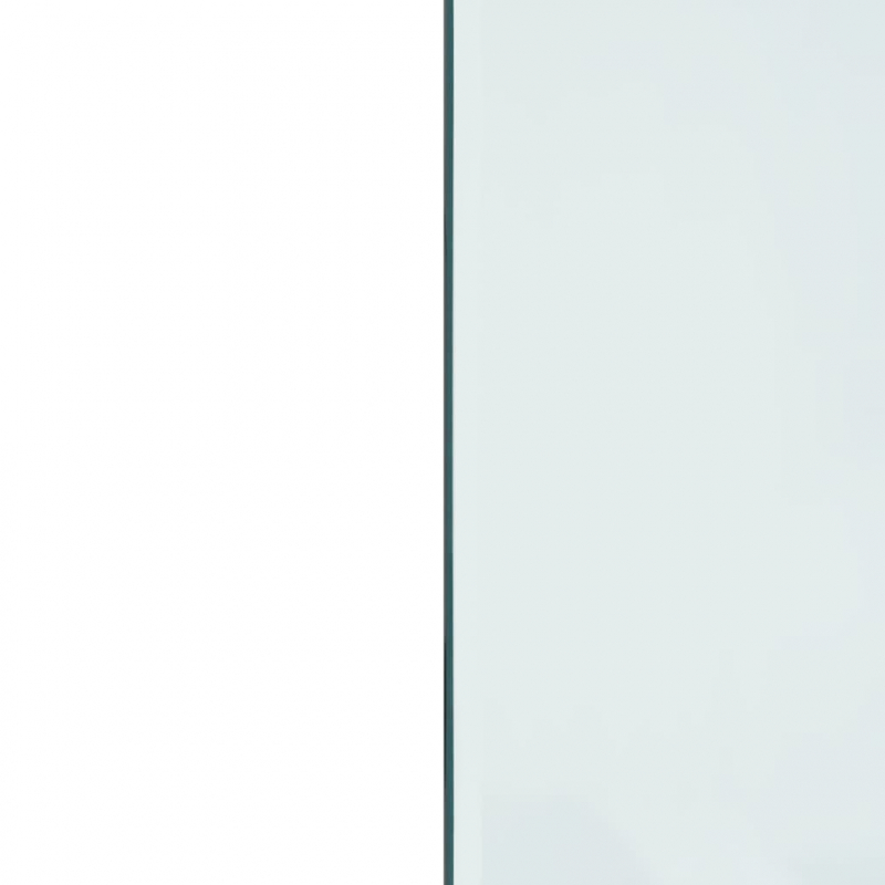 Kaminofen Glasplatte Rechteckig 120x50 cm