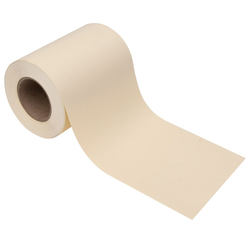 Garten-Sichtschutz 4 Stk. PVC 35x0,19 m Creme