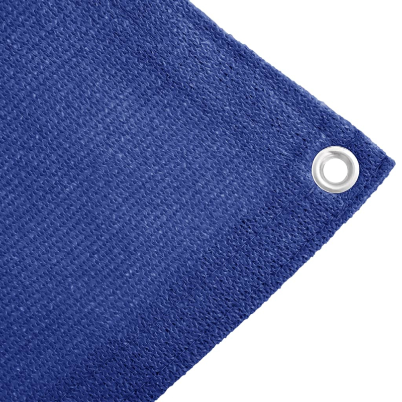 Zeltteppich 200x200 cm Blau HDPE