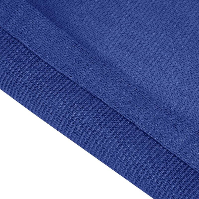 Zeltteppich 200x200 cm Blau HDPE