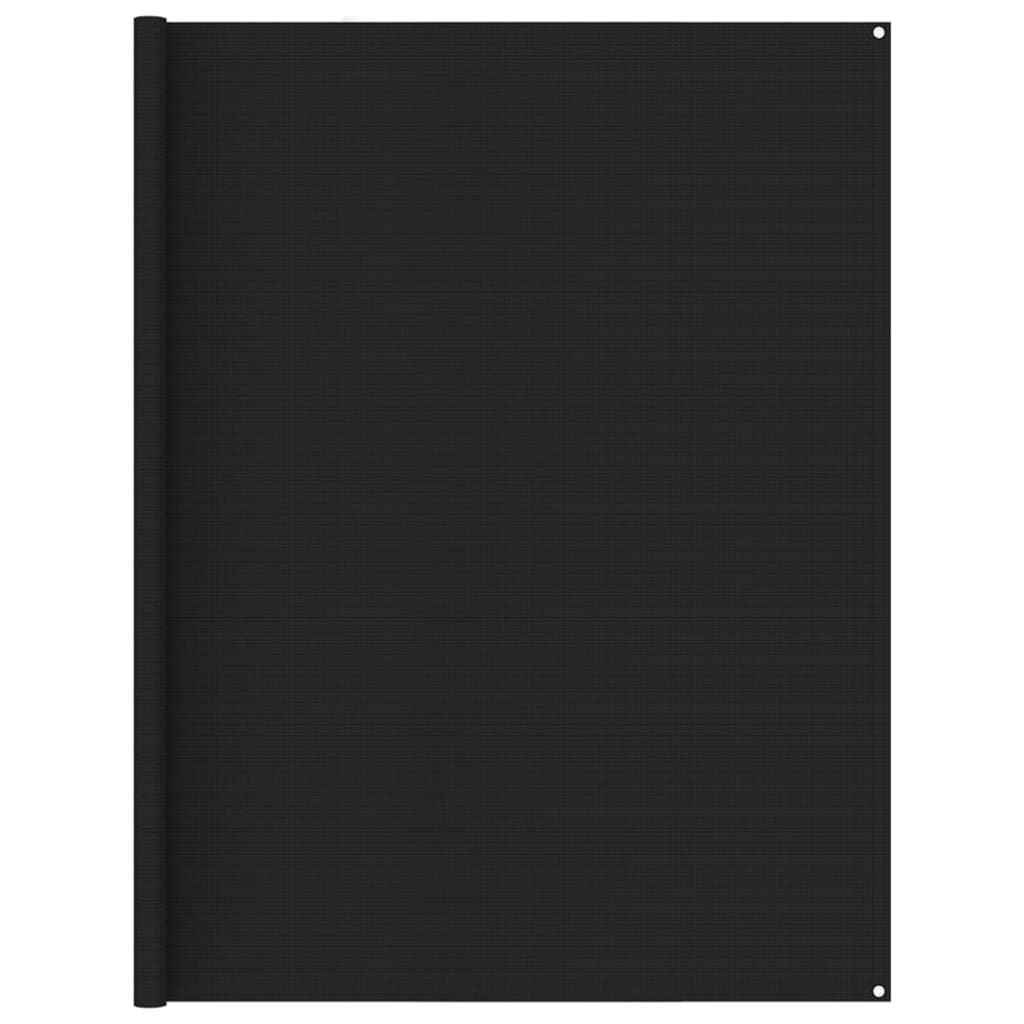 Zeltteppich 250x300 cm Schwarz