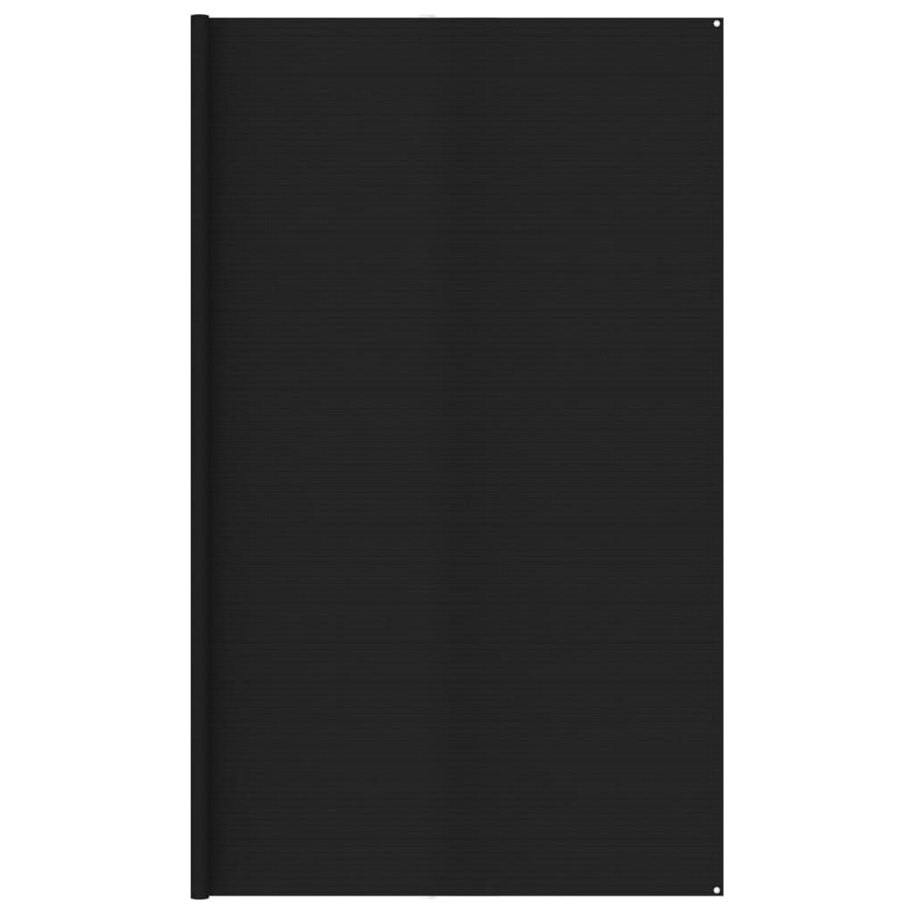 Zeltteppich 400x500 cm Schwarz