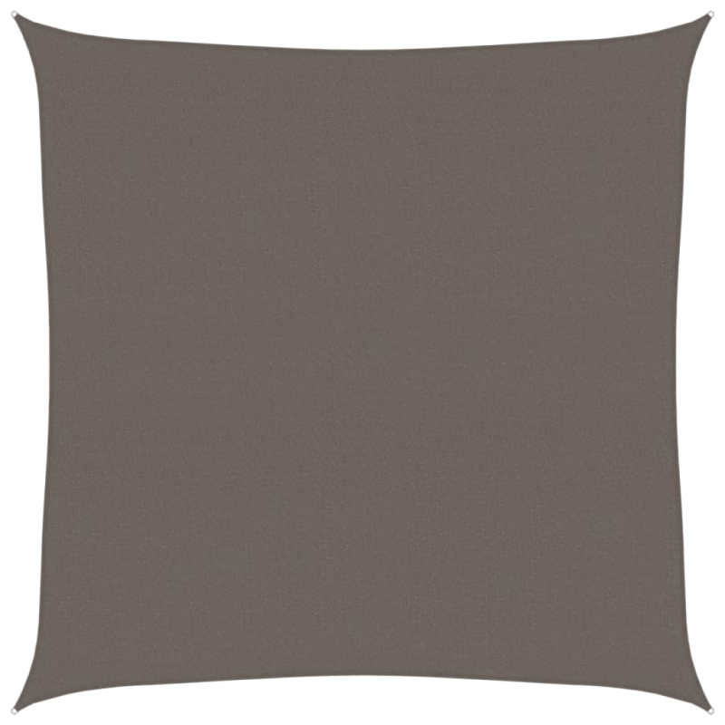 Sonnensegel 160 g/m² Anthrazit 5x5 m HDPE