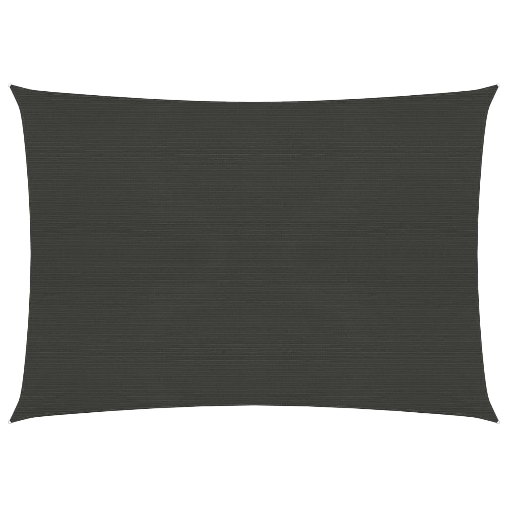 Sonnensegel HDPE 2x3,5 m Anthrazit