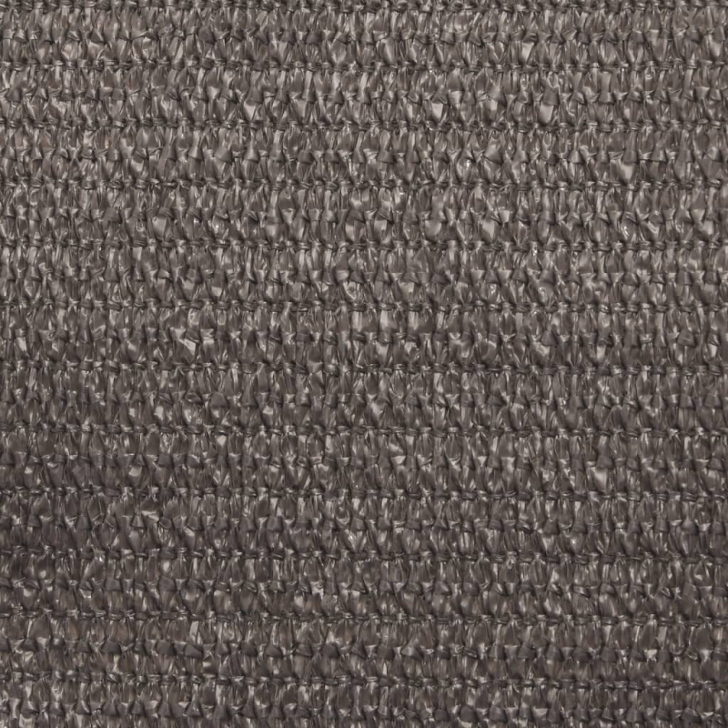 Sonnensegel 160 g/m² Anthrazit 3/4x3 m HDPE