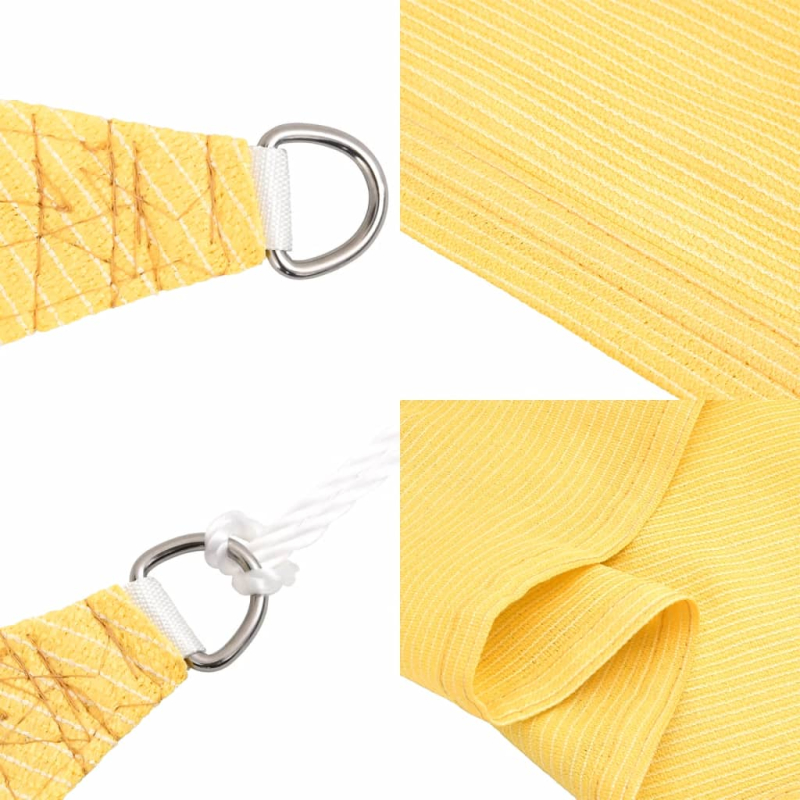 Sonnensegel 160 g/m² Beige 5x5 m HDPE