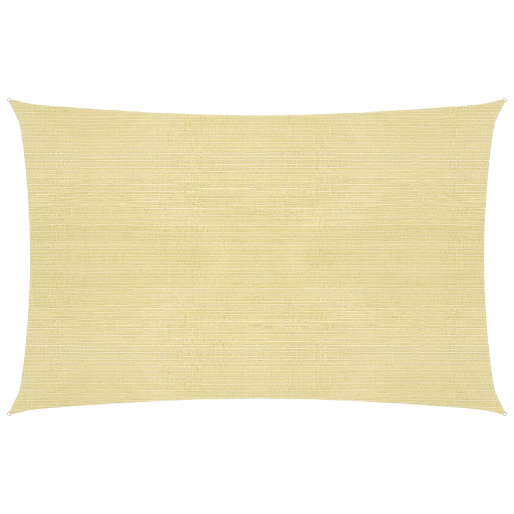 Sonnensegel 160 g/m² Beige 3x4,5 m HDPE