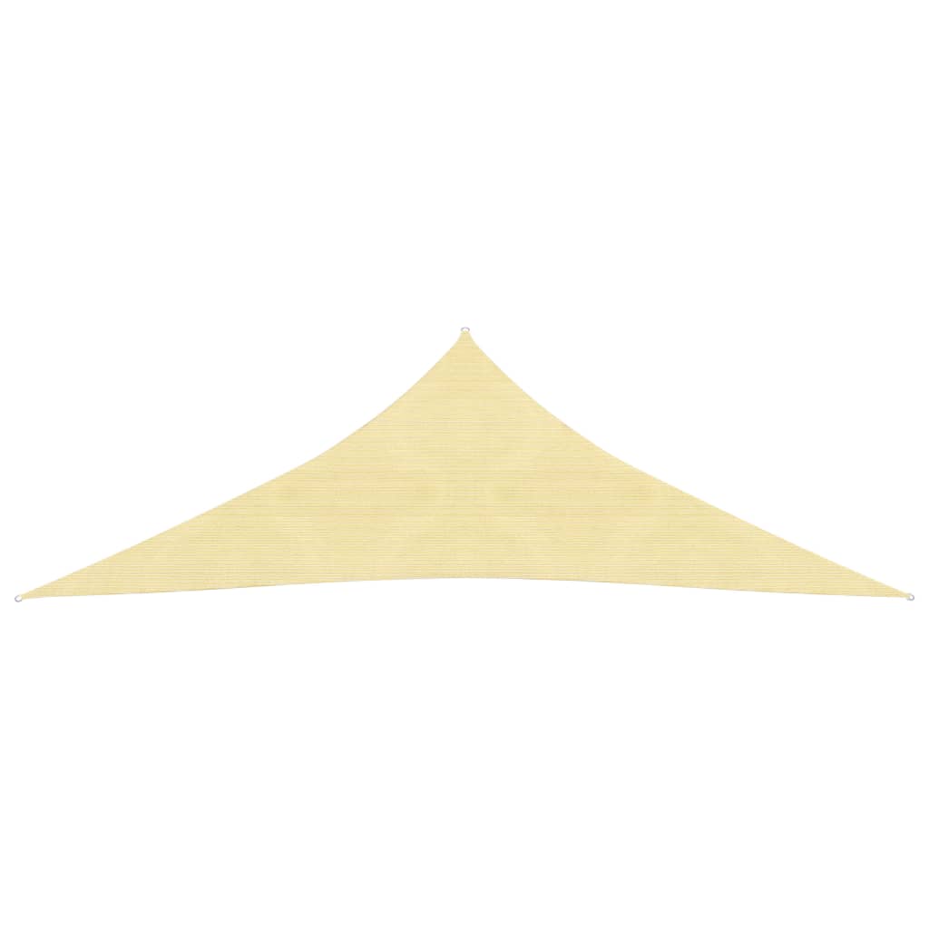 Sonnensegel 160 g/m² Beige 4x4x5,8 m HDPE