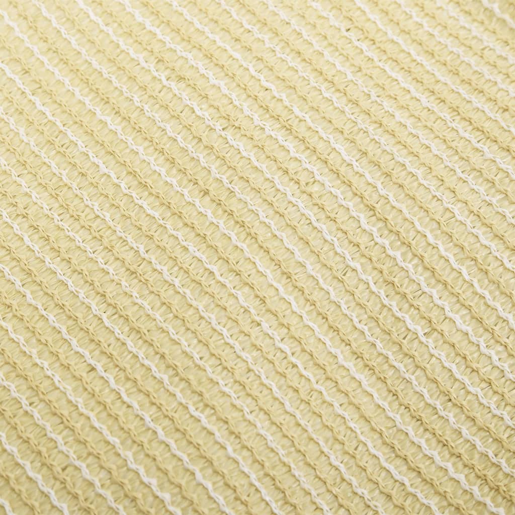 Sonnensegel 160 g/m² Beige 3/4x2 m HDPE