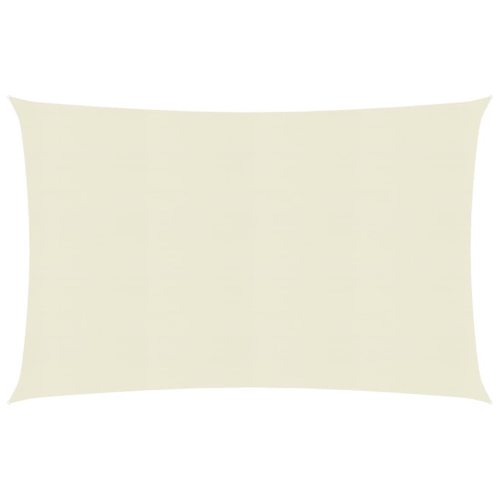 Sonnensegel 160 g/m² Creme 2x3,5 m HDPE