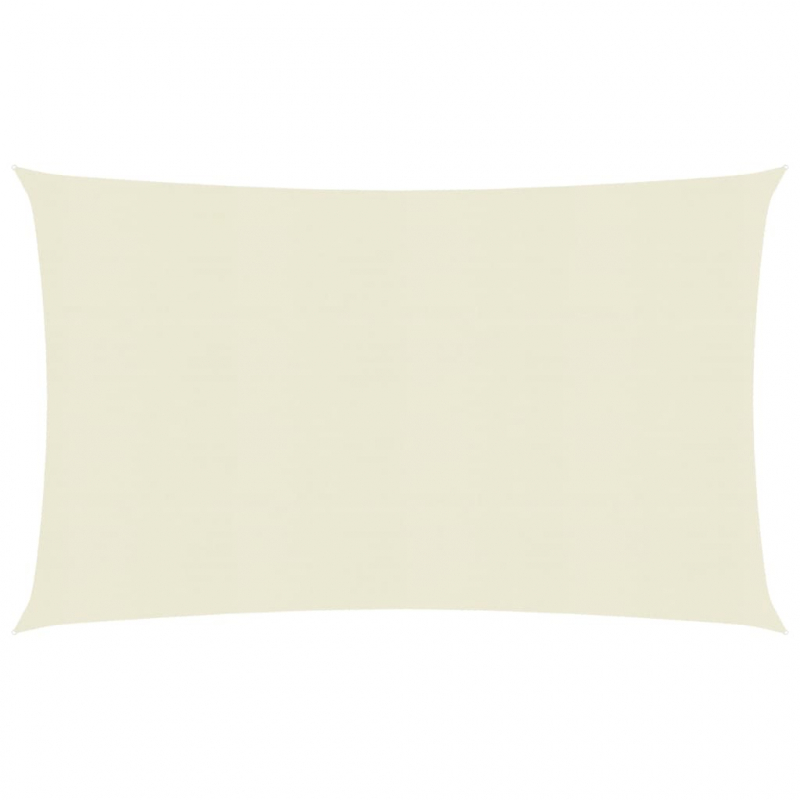 Sonnensegel 160 g/m² Creme 2,5x5 m HDPE