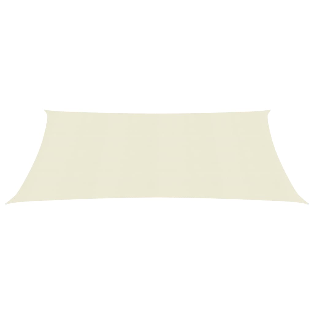 Sonnensegel 160 g/m² Creme 3x4 m HDPE