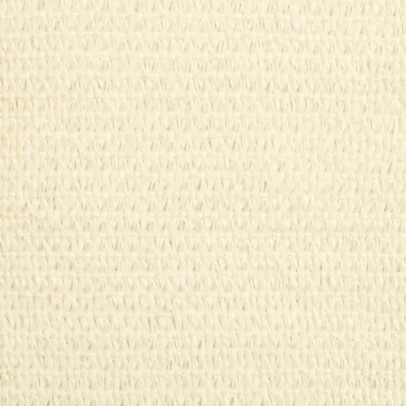 Sonnensegel 160 g/m² Creme 4,5x4,5x4,5 m HDPE