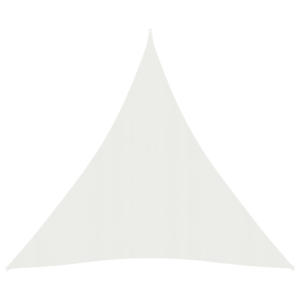 Sonnensegel 160 g/m² Weiß 3x4x4 m HDPE