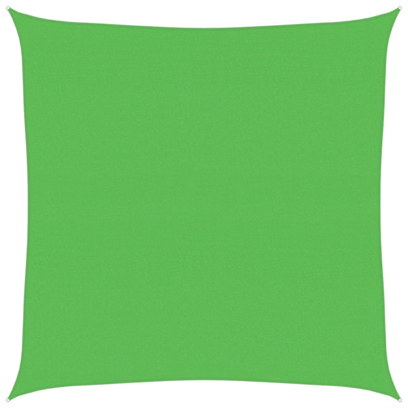 Sonnensegel 160 g/m² Hellgrün 6x6 m HDPE
