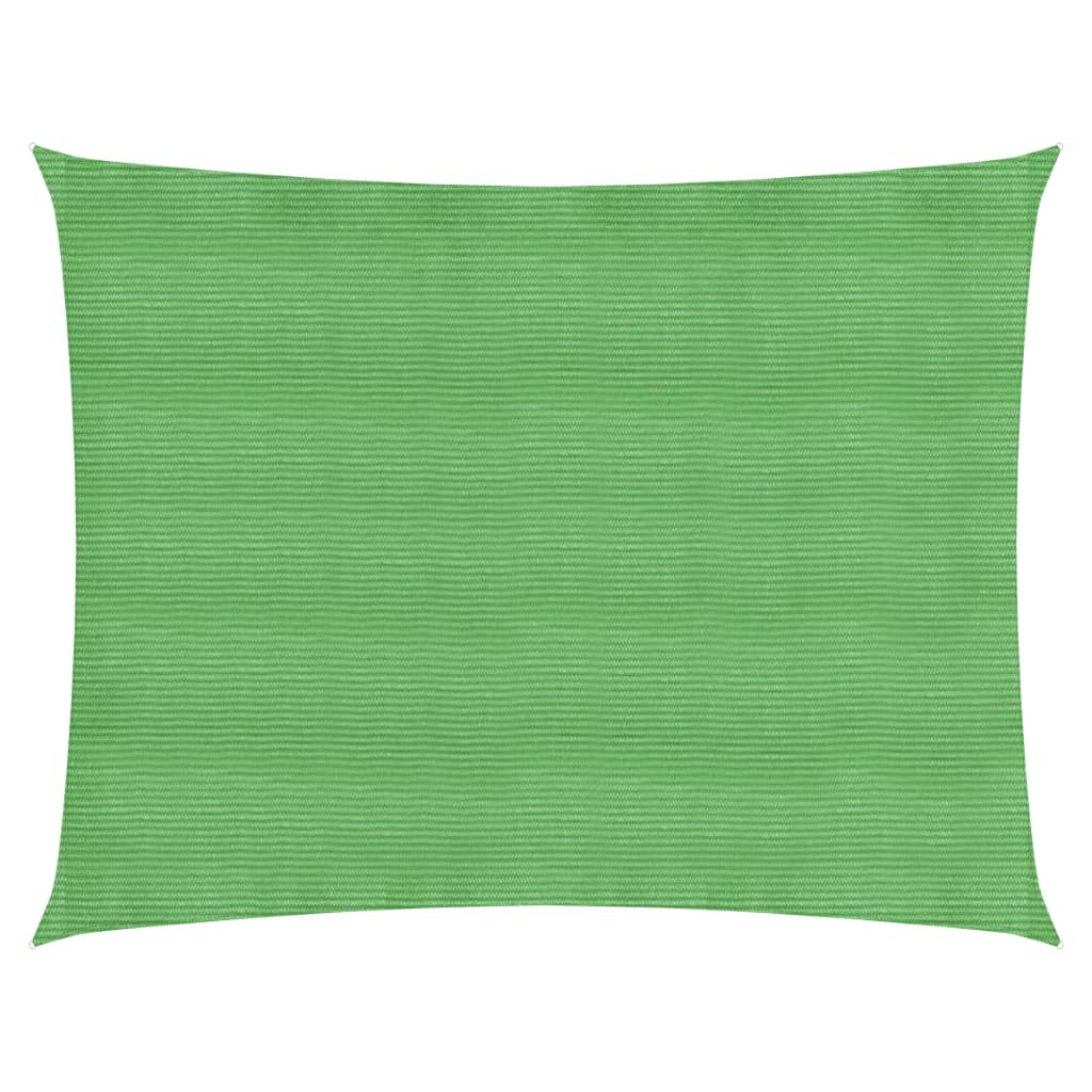 Sonnensegel 160 g/m² Hellgrün 3,5x4,5 m HDPE