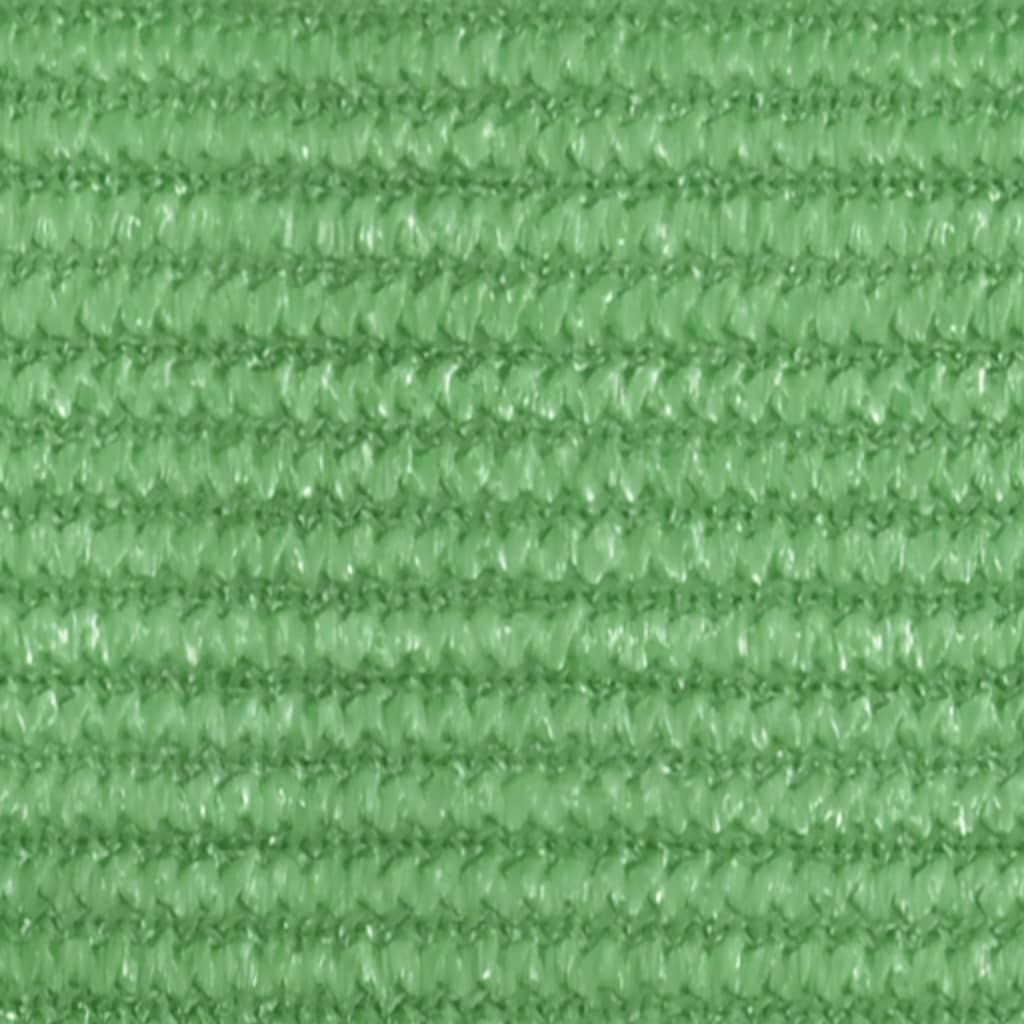 Sonnensegel 160 g/m² Hellgrün 4,5x4,5x4,5 m HDPE