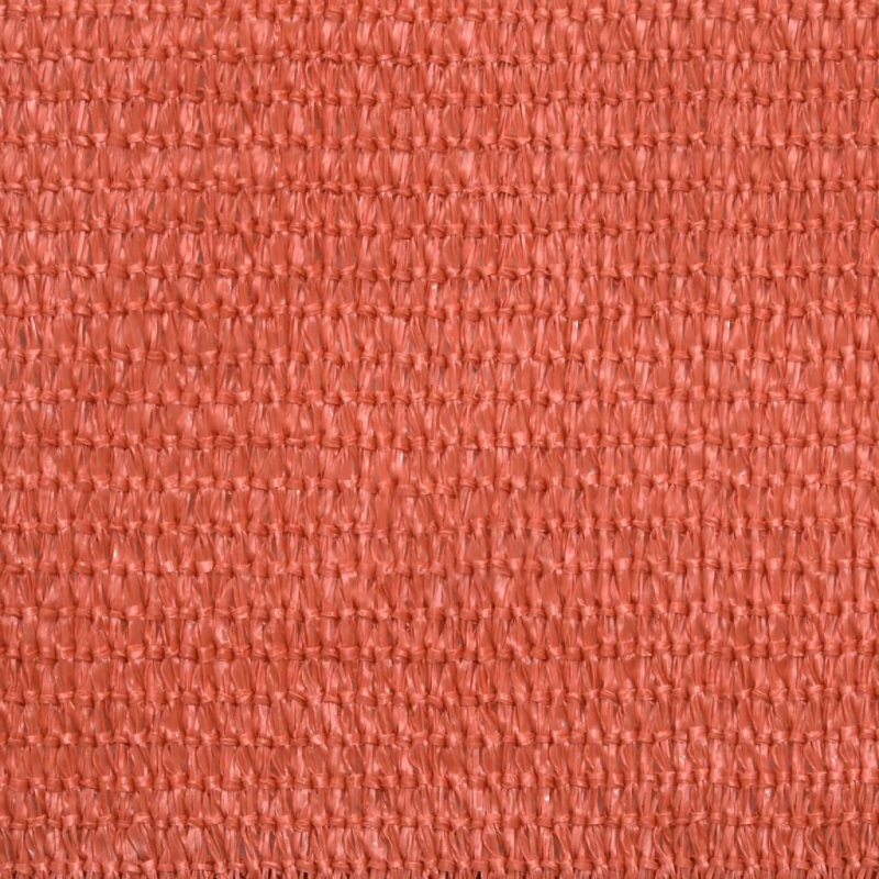Sonnensegel 160 g/m² Terracotta-Rot 2,5x3,5 m HDPE