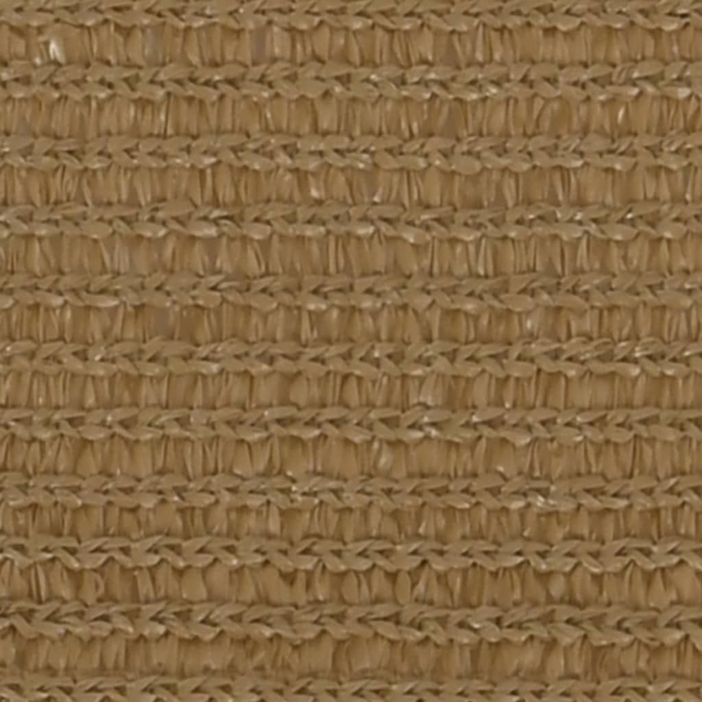 Sonnensegel 160 g/m² Taupe 2x4,5 m HDPE