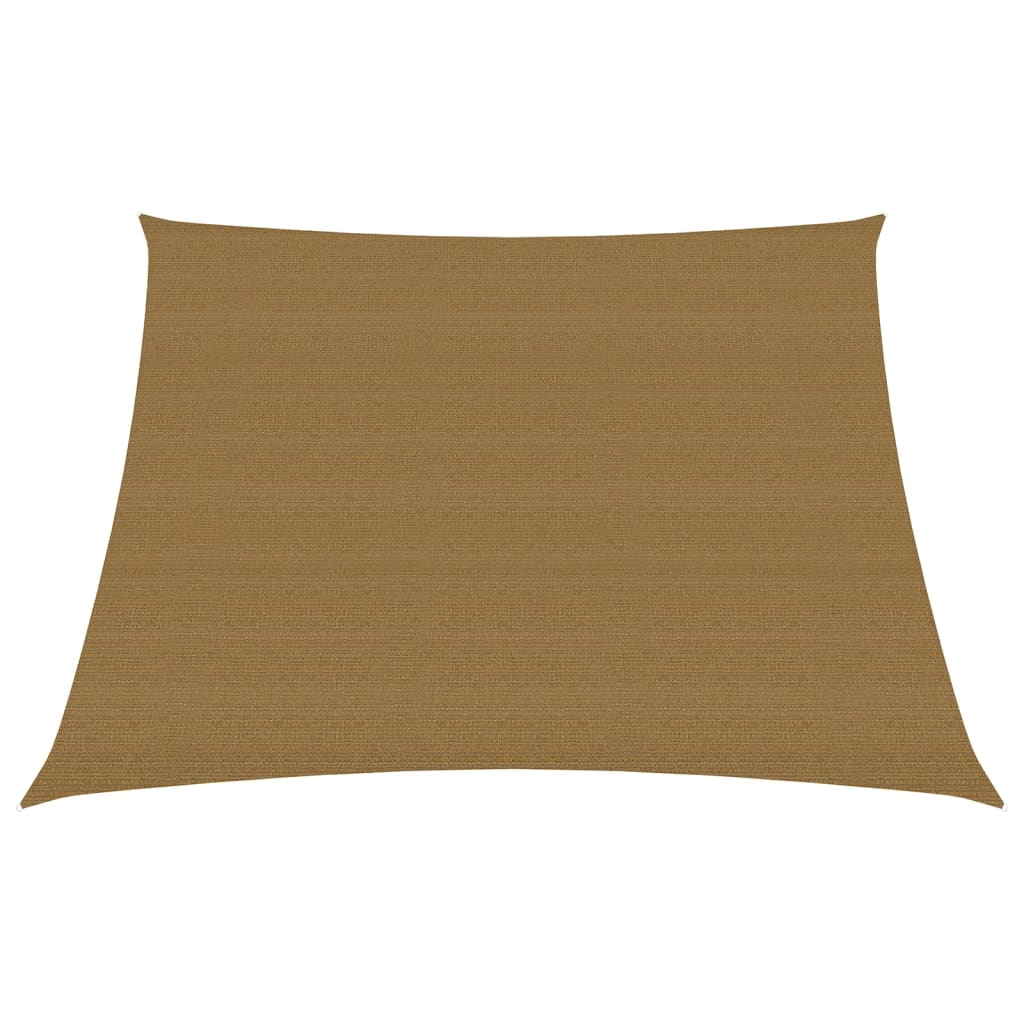 Sonnensegel 160 g/m² Taupe 3/4x2 m HDPE