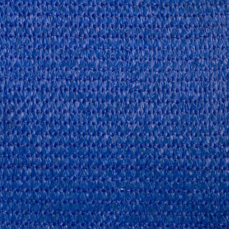 Sonnensegel 160 g/m² Dreieckig Blau 5x5x6 m HDPE