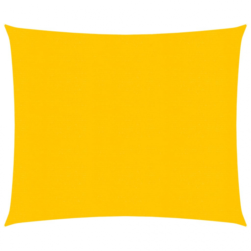 Sonnensegel 160 g/m² Rechteckig Gelb 2x2,5 m HDPE
