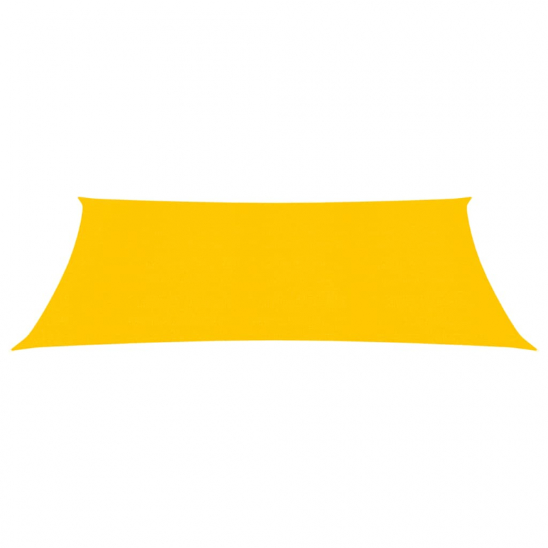 Sonnensegel 160 g/m² Rechteckig Gelb 2x3,5 m HDPE