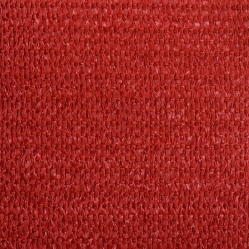 Sonnensegel 160 g/m² Rot 4,5x4,5 m HDPE