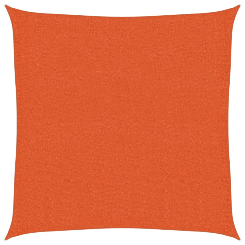 Sonnensegel 160 g/m² Orange 2x2 m HDPE