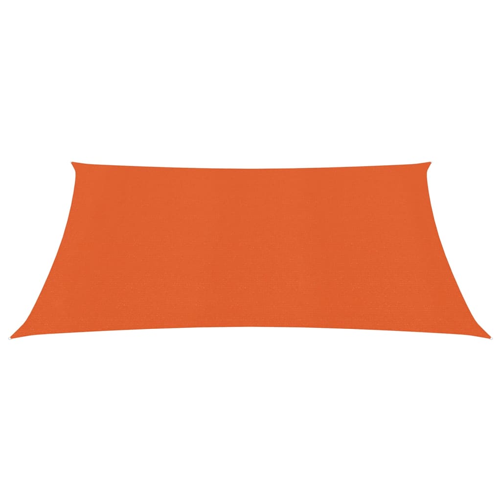 Sonnensegel 160 g/m² Orange 3x3 m HDPE