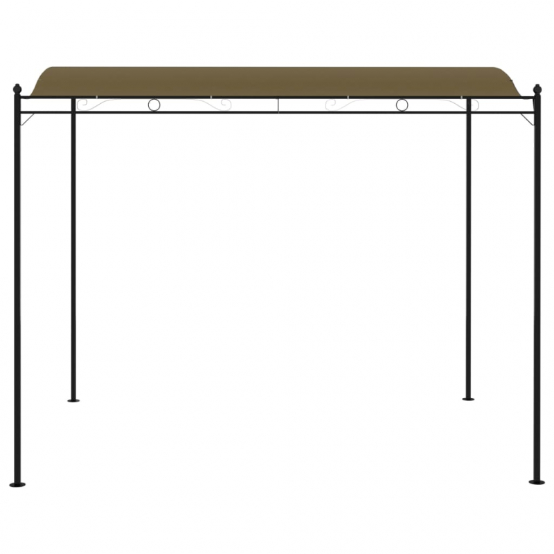 Pavillon 3x2,4 m Taupe 180 g/m²