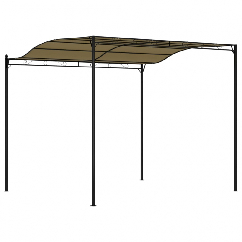 Pavillon 3x2,4 m Taupe 180 g/m²