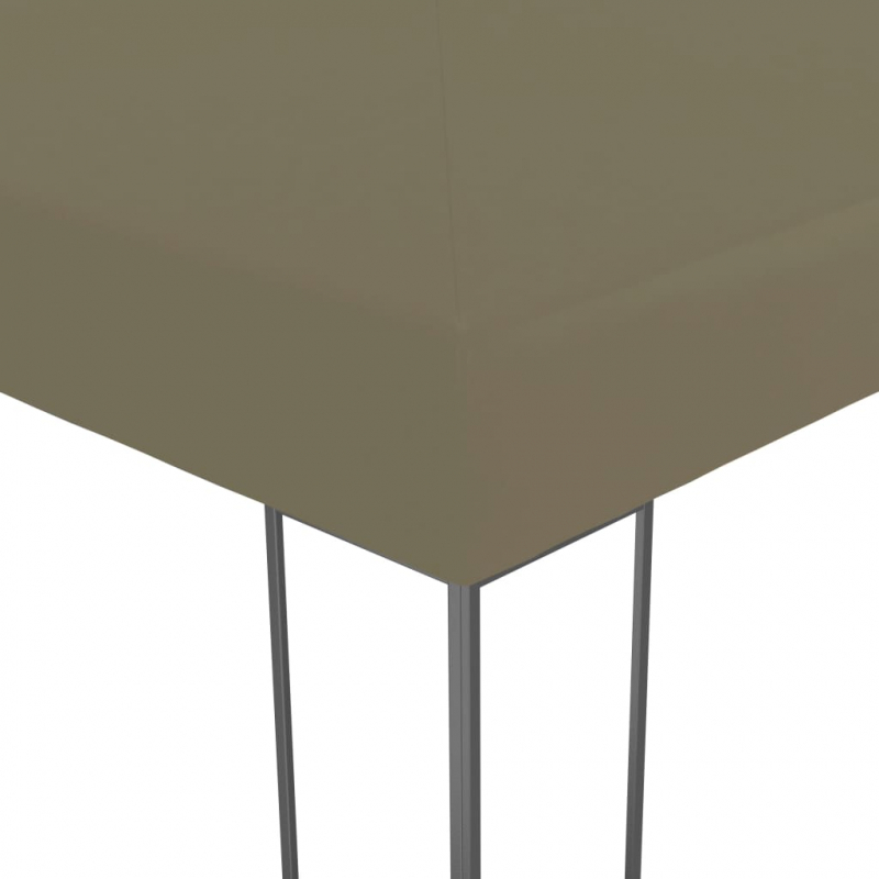 Gartenzelt 3x3 m Taupe 180 g/m²