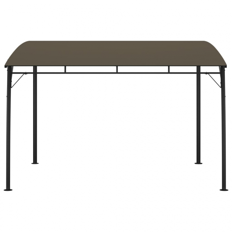 Garten-Sonnenschutz 3x3x2,55 m Taupe
