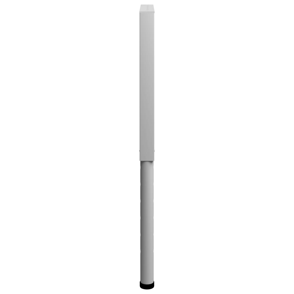 Werkbankgestell Verstellbar 2 Stk. Metall 55x(69-95,5) cm Grau
