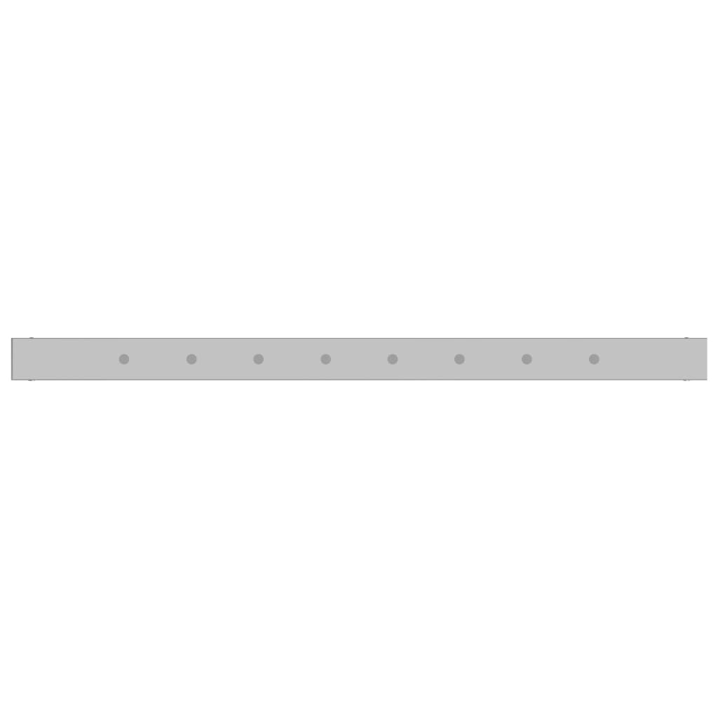 Werkbankgestell Verstellbar 2 Stk. Metall 85x(69-95,5) cm Grau