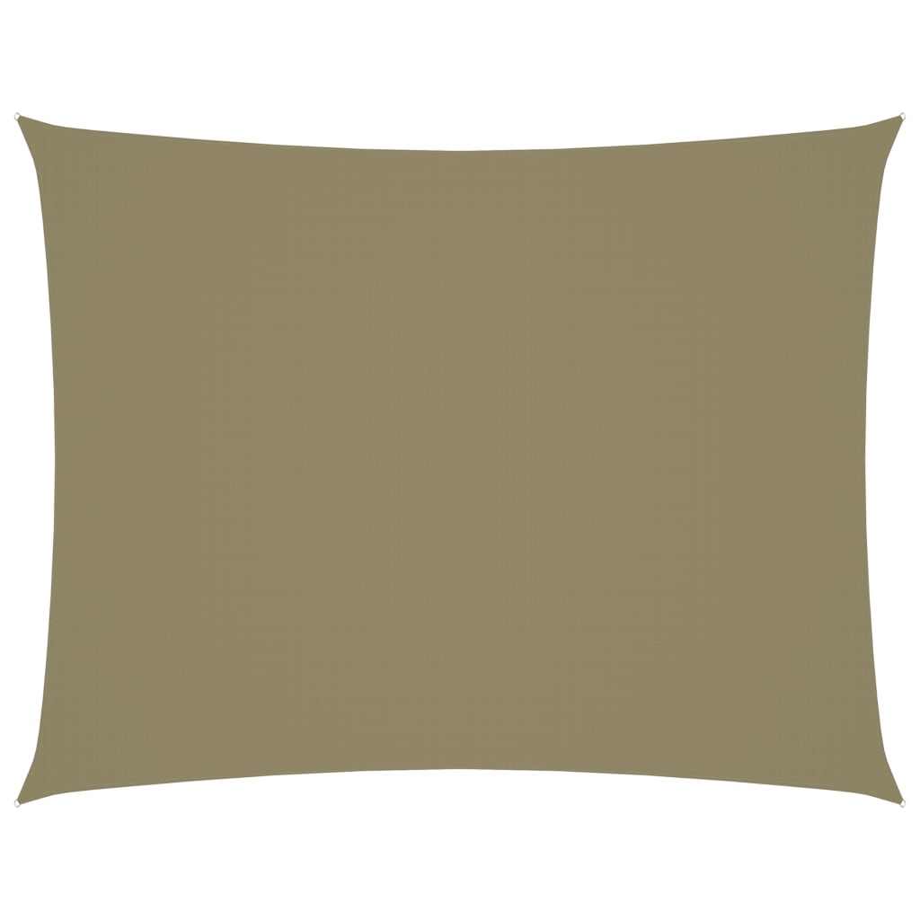 Sonnensegel Oxford-Gewebe Rechteckig 2,5x3,5 m Beige
