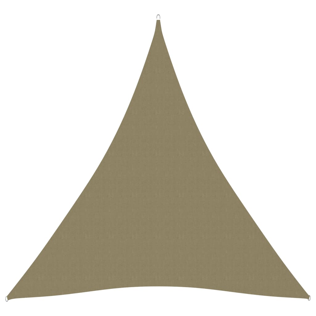 Sonnensegel Oxford-Gewebe Dreieckig 5x7x7 m Beige