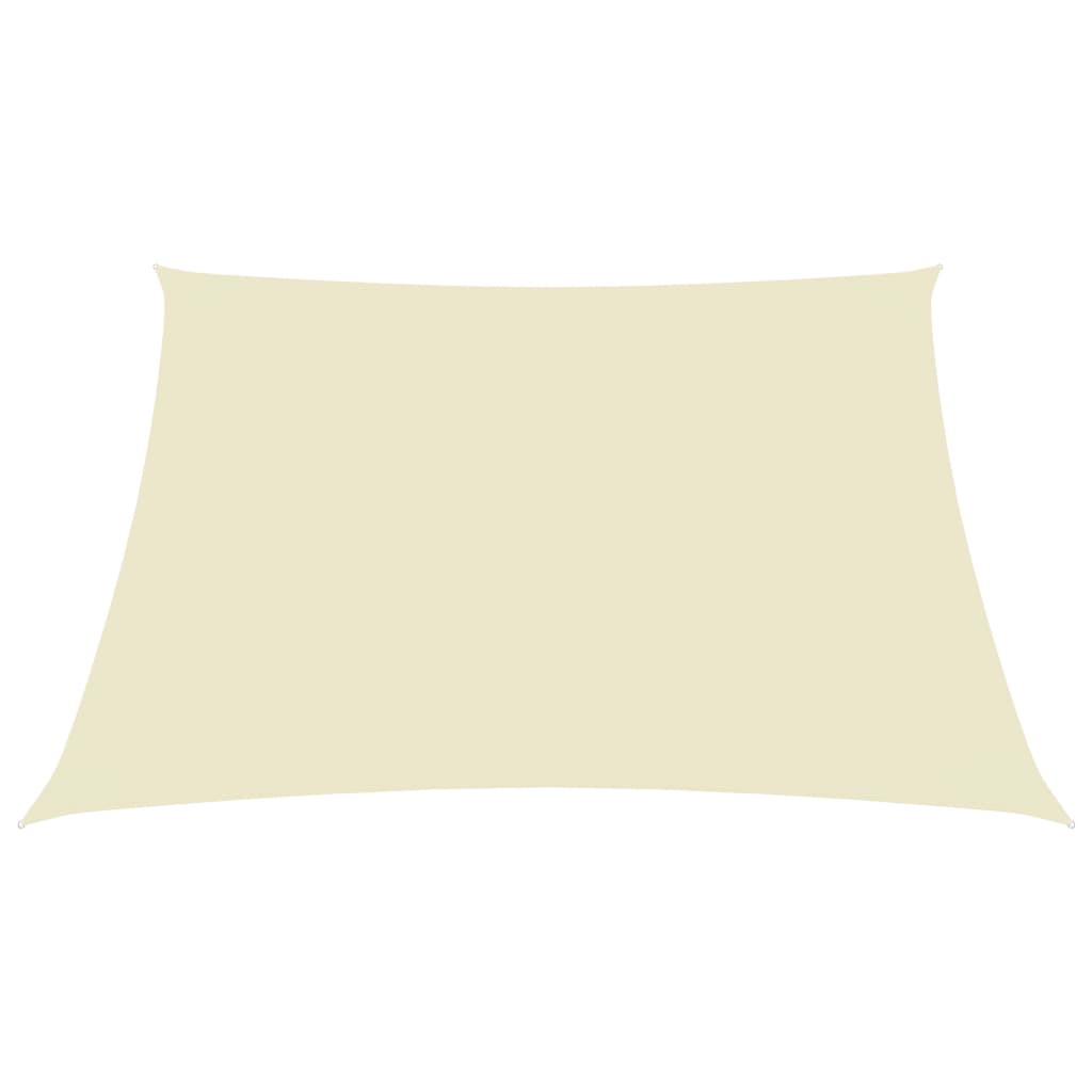 Sonnensegel Oxford-Gewebe Quadratisch 4x4 m Creme