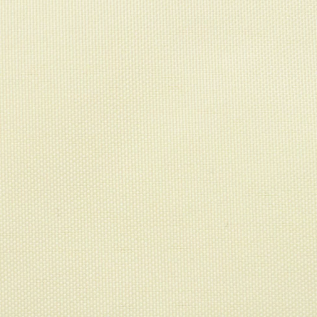 Sonnensegel Oxford-Gewebe Rechteckig 5x6 m Creme
